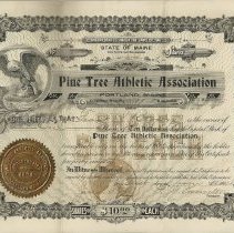 Frank I Brown - Pine Tree stock certificate