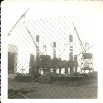 Texas Tower under construction in South Portland