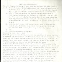 M Baird "Home Front" questionnaire