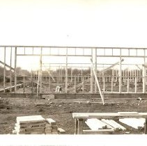 King Cole plant construction, 1947