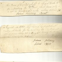 Payment for services at the Point Village School