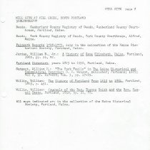 Mill Site at Mill Creek, South Portland