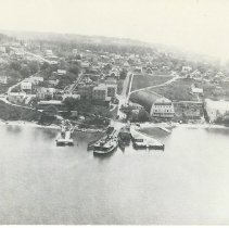 Aerial view of Peaks Island