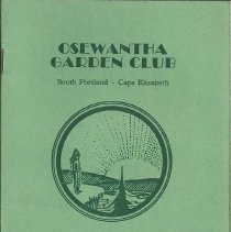 Yearbook of the Osewantha Garden Club