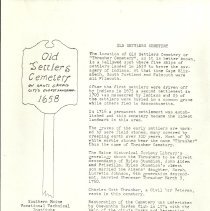 Old Settlers Cemetery