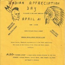 Indian Appreciation Day 1975
