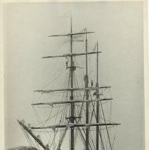 The barkentine Carrie Heckle