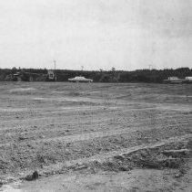 Clearing land for construction of Jordan Marsh