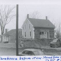 Old farmhouse on Allen Road, 1956