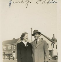 Judy and Eddie on Ocean Street