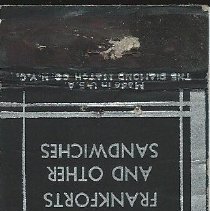 Henry's Log Cabin matchbook cover
