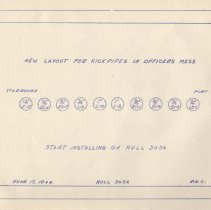 Liberty ship, Electrical, Officer's Mess kickplates, 1944