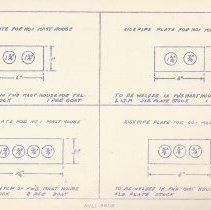Liberty ship, Electrical, Mast House kickplates, 1944