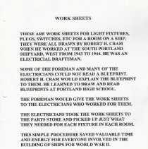 Liberty ships - Robert Cram job description