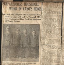 Sergeant Frank Vayo's children