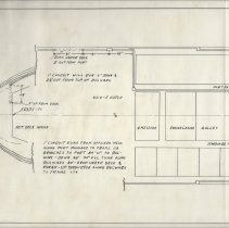 Liberty ship plan - Deck House, conduit runs, 1943