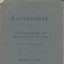 Genealogy - Waterhouse and other Stroudwater families