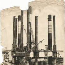 Texas Tower under construction