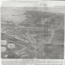 1954 article about redevelopment of the shipyard area