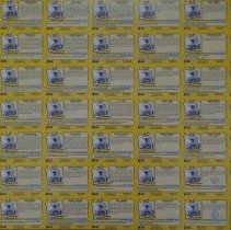 Reverse of cop cards sheet