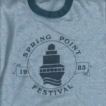 1983 Spring Point Festival T-shirt