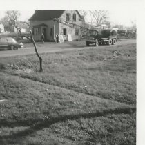 Demolition of the Coggins house on Atlantic Avenue, South Portland