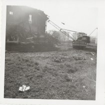 Demolition of the Robinson house on Atlantic Avenue, South Portland