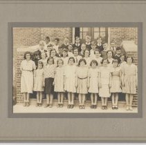 Kaler School class photo, fifth grade, 1933-34.