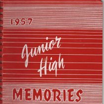1957 South Portland Junior High School yearbook