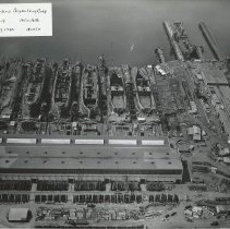 Aerial view, West Yard, May 27, 1942