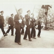 SPPD in Memorial Day parade, circa 1943