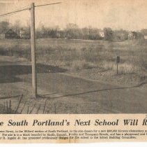 Small School - site for the school on Thompson Street