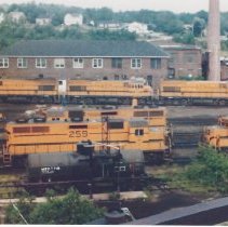 Locomotives stored at Rigby Yard
