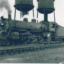 Maine Central engine 461 at Rigby Yard