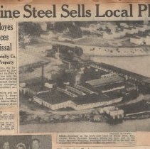 Maine Steel sells local plant