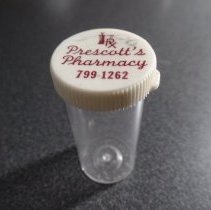 Prescott's Pharmacy pill bottle