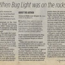 Howard Wright, Sr. maintains Bug Light