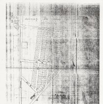 Plan for Buzzell property, 1853
