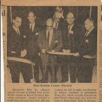 Hannaford distribution center opens in 1960