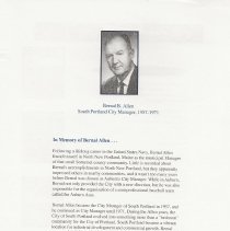 Dedication to Bernal B. Allen