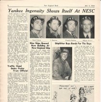 New England Keel, July 1, 1944