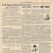Full Speed Ahead, March 4, 1942