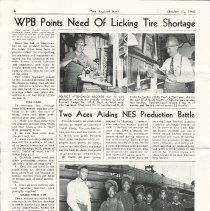 New England Keel, October 15, 1943