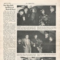 New England Keel, April 15, 1944