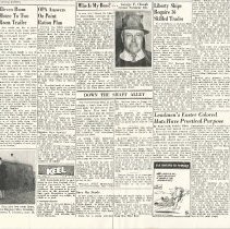 New England Keel, April 13, 1943, bottom half of page