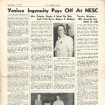 New England Keel, September 1, 1944