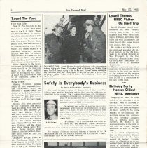 New England Keel, May 15, 1944