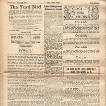 Yard Bird, August 9, 1944