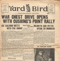 Yard Bird, October 18, 1944