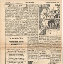 Yard Bird, October 25, 1944